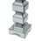 Michael Amini Montreal 2-Tier Mirrored Candle Holder 154
