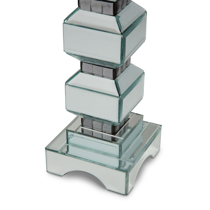 Michael Amini Montreal 2-Tier Mirrored Candle Holder 154