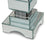 Michael Amini Montreal 2-Tier Mirrored Candle Holder 154