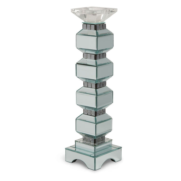 Michael Amini Montreal 4-Tier Mirrored Candle Holder 156