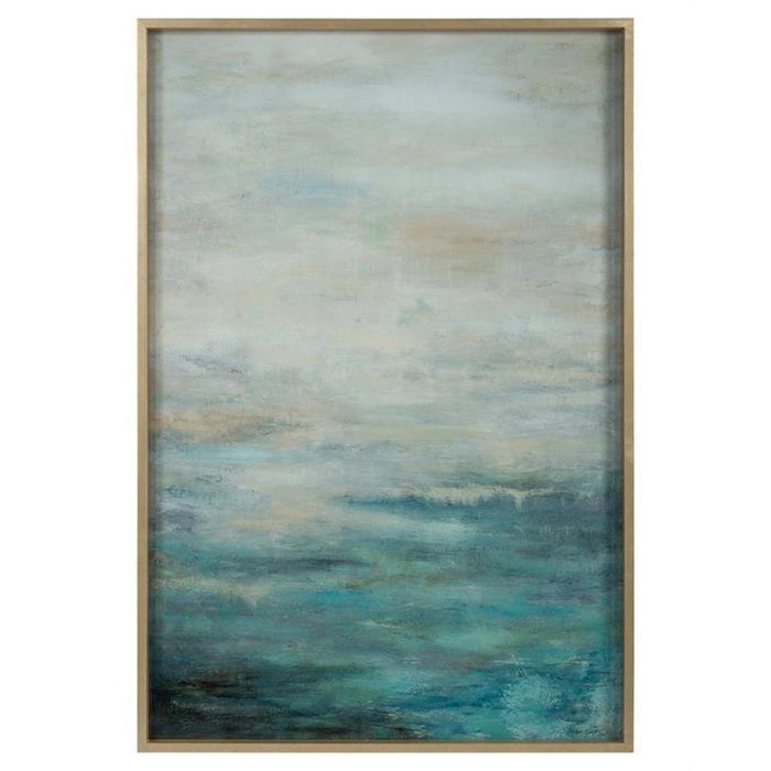 John Richard Dyann Gunter's As the Water Flows: Reflection