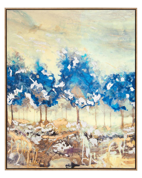 John Richard Angie Cole's Tangled in Blue Diptych (Set of Two)