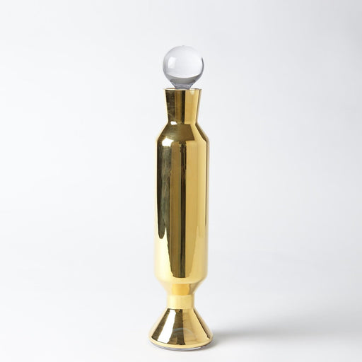 Global Views Henrietta Decanter-Metallic