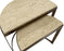 John Richard A Set of Two Marble Nesting Side Tables II