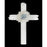 John Richard Selenite Cross with Celestite