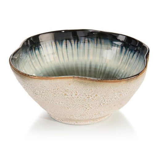 John Richard White and Smalt Blue Bowl