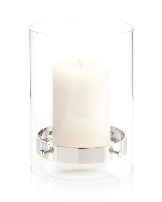 John Richard Floating Candleholder in Nickel