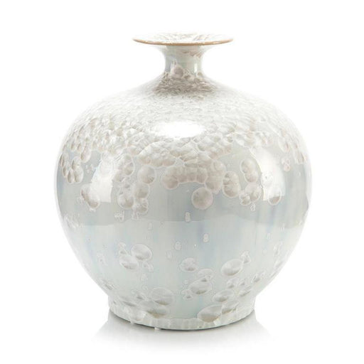 John Richard Winter White Jewel Vase