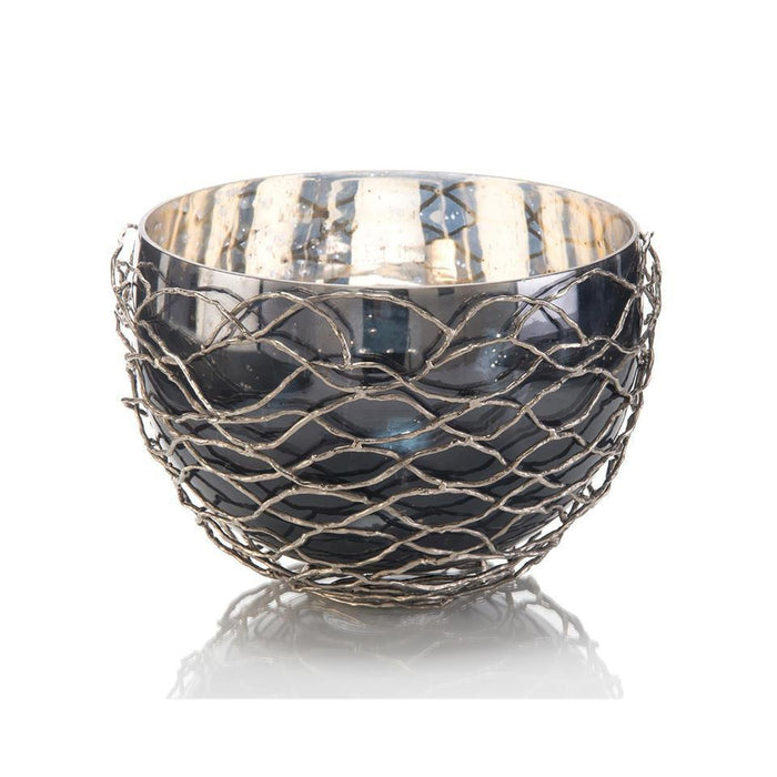 John Richard Woven Nickel Bowl