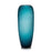 John Richard Carved Teal Glass Vase