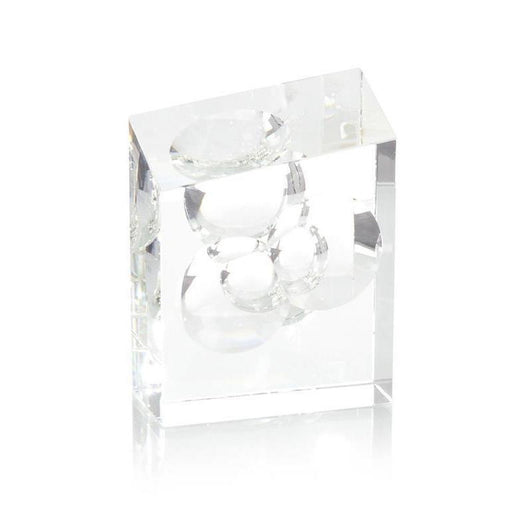John Richard Bubbly Crystal Sculpture