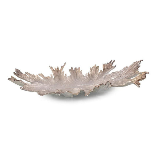 John Richard Champagne Nickel Sculpted Tray