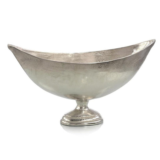 John Richard Aluminum Boat Bowl in Nickel I