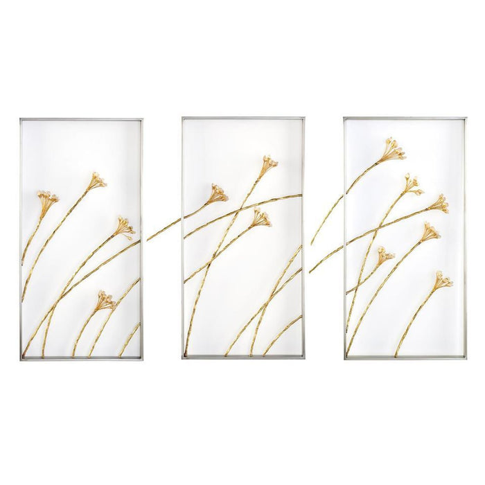 John Richard Set of Three Windswept Triptych Wall Panels