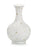 John Richard White Porcelain Vase with Gold