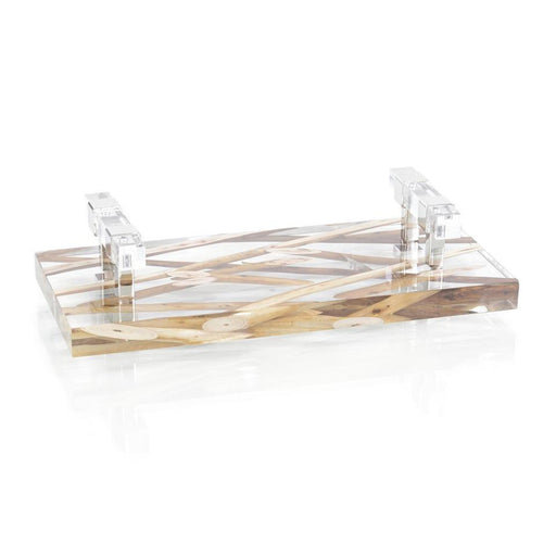 John Richard Branches Suspended in Acrylic Tray