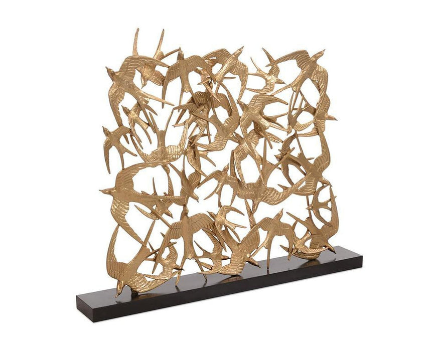 John Richard Swallows in Flight Sculpture