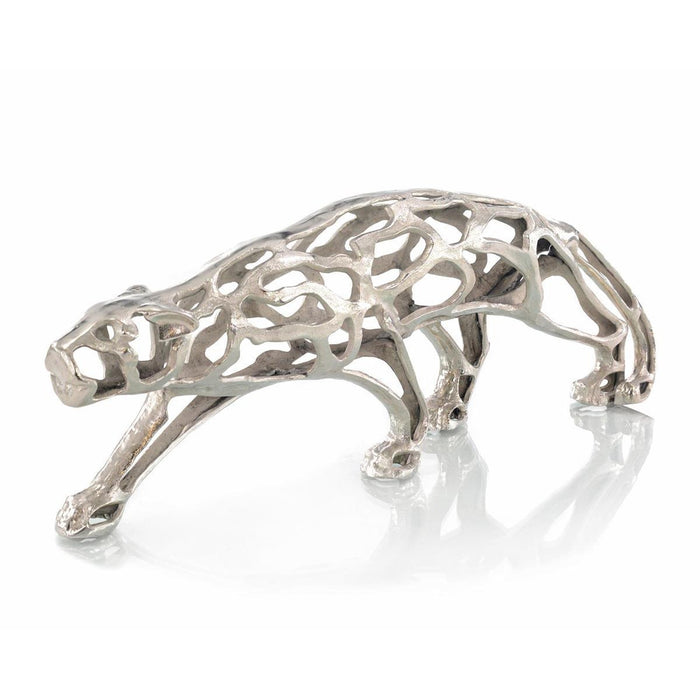 John Richard Black Panther Sculpture in Nickel II