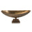 John Richard Antique Brass Boat-Shaped Compote