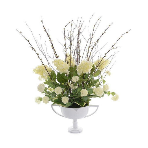 John Richard Willow and Hydrangeas