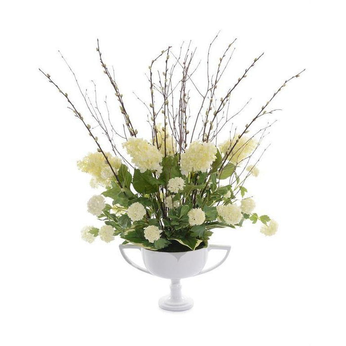 John Richard Willow and Hydrangeas