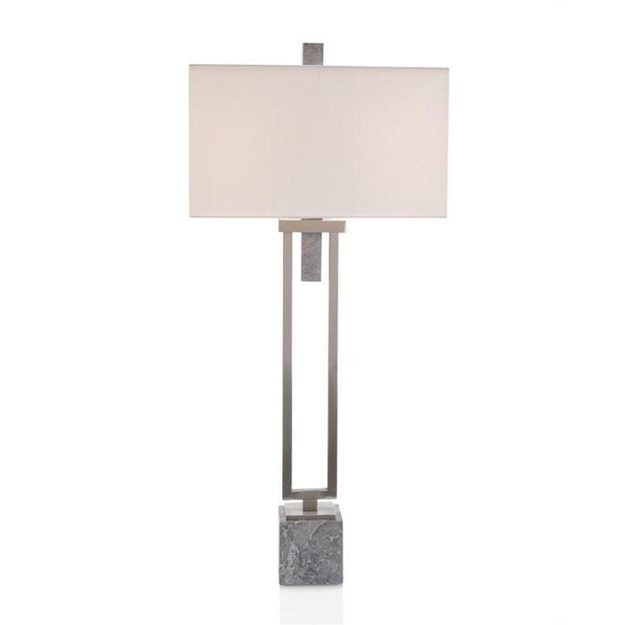 John Richard Stately in Grey Marble Table Lamp