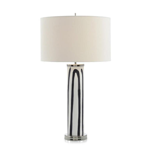 John Richard Yin-Yang Glass Table Lamp