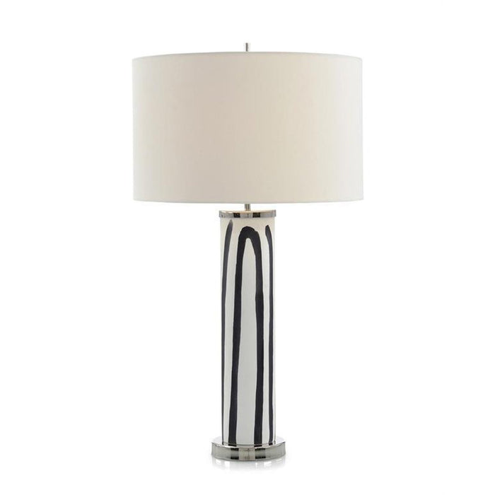 John Richard Yin-Yang Glass Table Lamp
