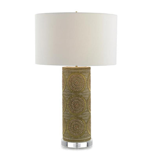 John Richard Brass Bead Table Lamp