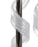 John Richard Floor Lamp with Frosted Glass Swirls