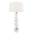 John Richard White Sculptural Table Lamp
