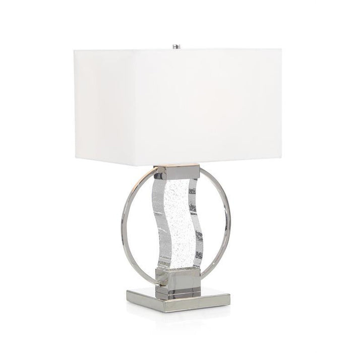 John Richard Wave of Bubbles Glass Table Lamp