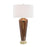 John Richard Lagniappe Brown Enamel Table Lamp