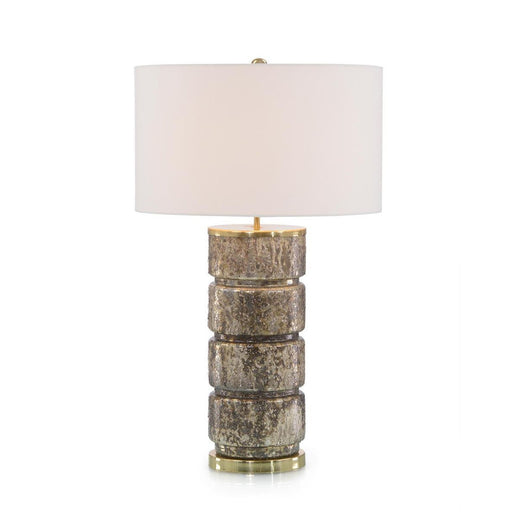 John Richard Antique Glass Table Lamp