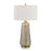 John Richard Champagne Enameled Table Lamp