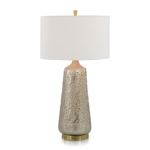 John Richard Champagne Enameled Table Lamp