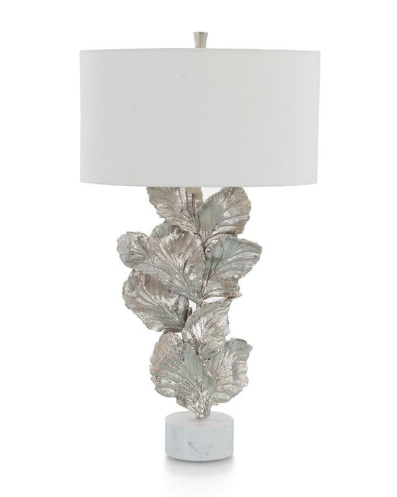 John Richard Leaf Sculpture Table Lamp