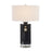 John Richard Black With Stones Table Lamp