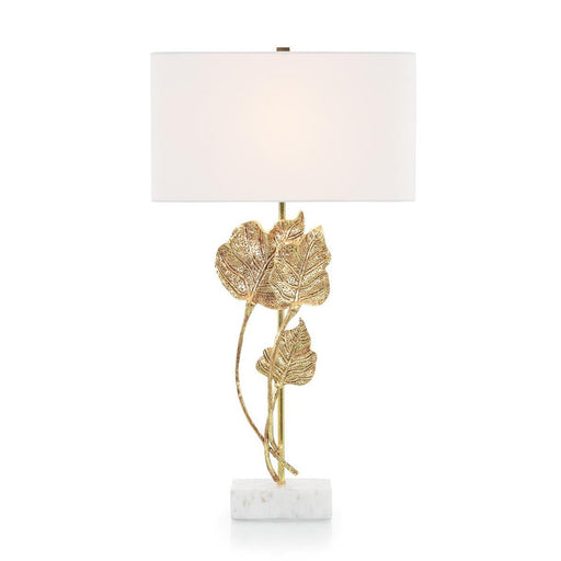 John Richard Antique Gold Leaf Table Lamp