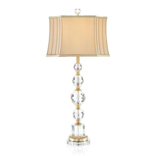 John Richard Briolette Crystal Table Lamp