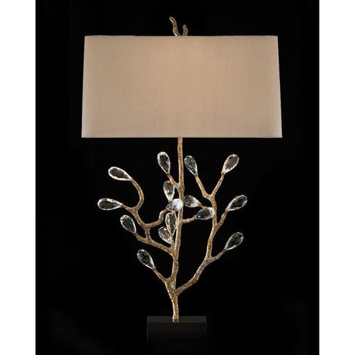 John Richard Budding Crystal Table Lamp