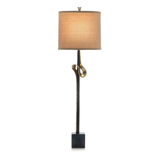 John Richard Brass Ribbon Buffet Lamp