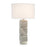 John Richard Gray Stacked Marble Table Lamp