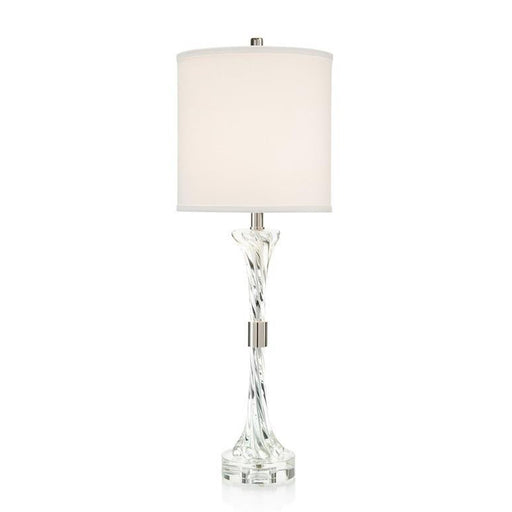 John Richard Twisted Glass Table Lamp
