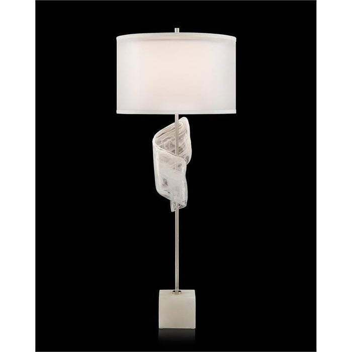 John Richard Furls of White Buffet Lamp