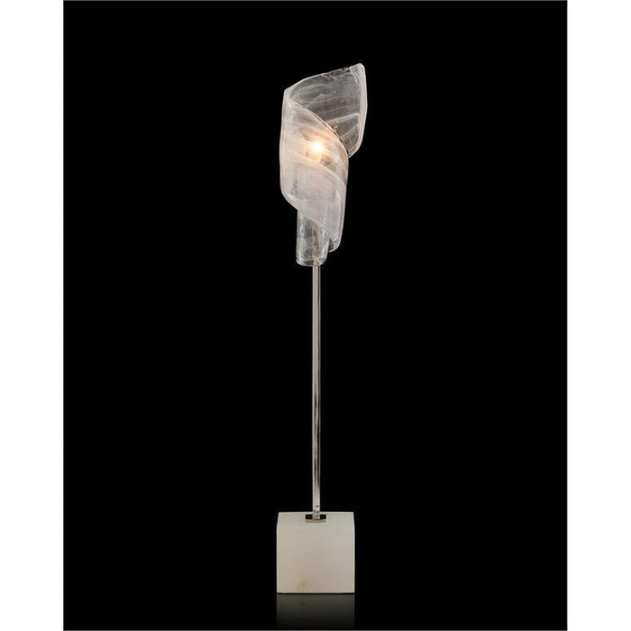 John Richard Furls of White Buffet Lamp