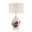 John Richard Traditional Hand-Painted Ceramic Table Lamp