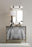 John Richard Matte Black Baluster Table Lamp