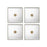 John Richard Set of Four Constellation Mirrors