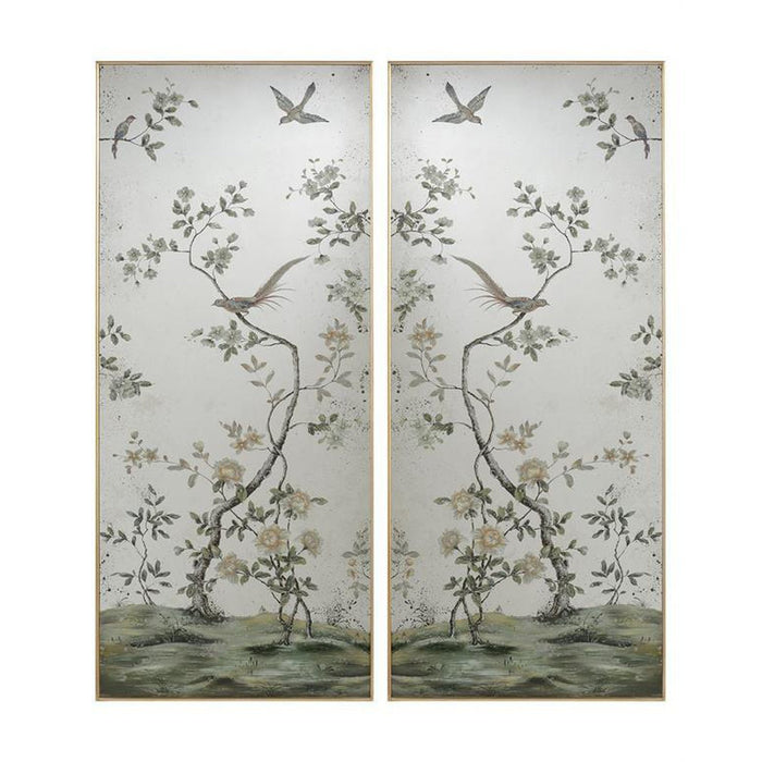 John Richard Roku Mirror Panels (Set of Two)